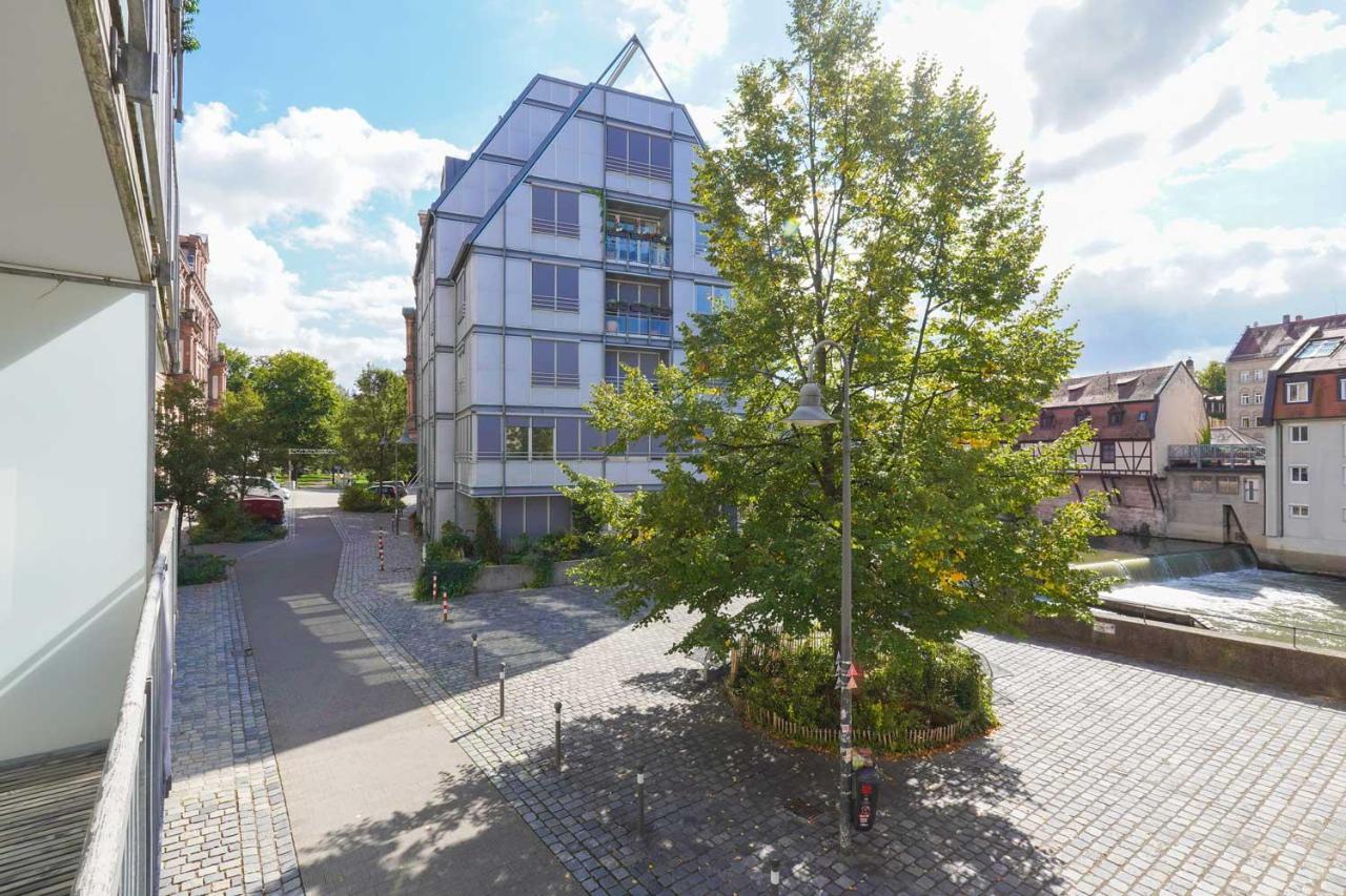 Linde3 - 10 Minuten In Die Altstadt Mit Balkon Und Pegnitzblick ニュルンベルク エクステリア 写真