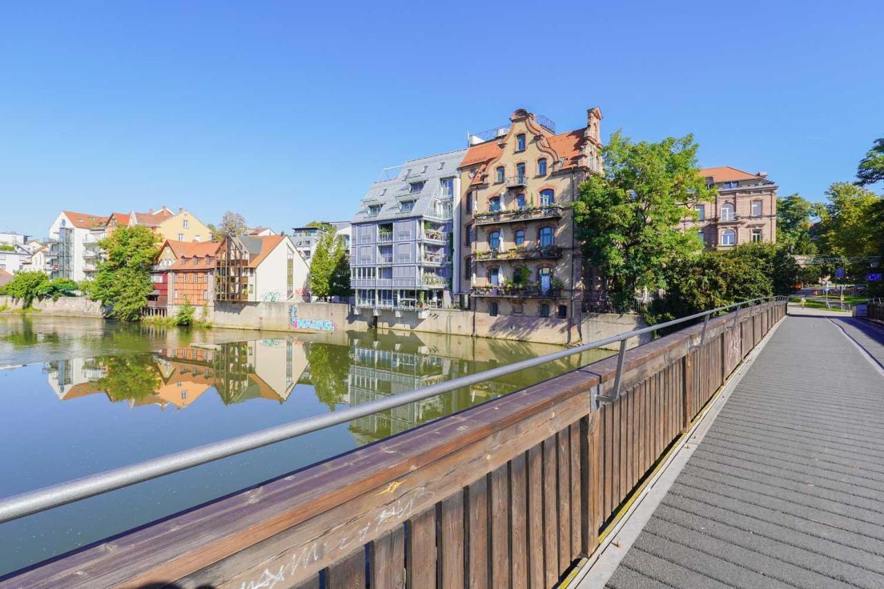 Linde3 - 10 Minuten In Die Altstadt Mit Balkon Und Pegnitzblick ニュルンベルク エクステリア 写真