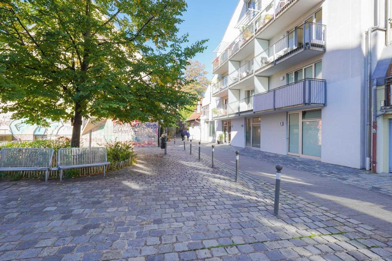 Linde3 - 10 Minuten In Die Altstadt Mit Balkon Und Pegnitzblick ニュルンベルク エクステリア 写真