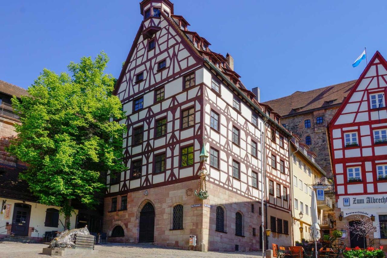 Linde3 - 10 Minuten In Die Altstadt Mit Balkon Und Pegnitzblick ニュルンベルク エクステリア 写真